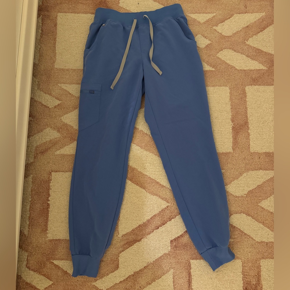 Figs Ceil Blue Zamora Jogger Scrub Pants